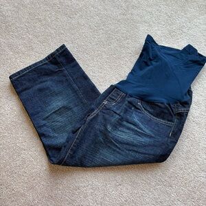 Motherhood Maternity denim capris